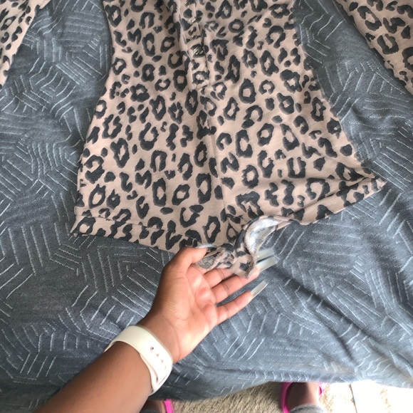 Windsor Cheetah Print Romper - Picture 4 of 7